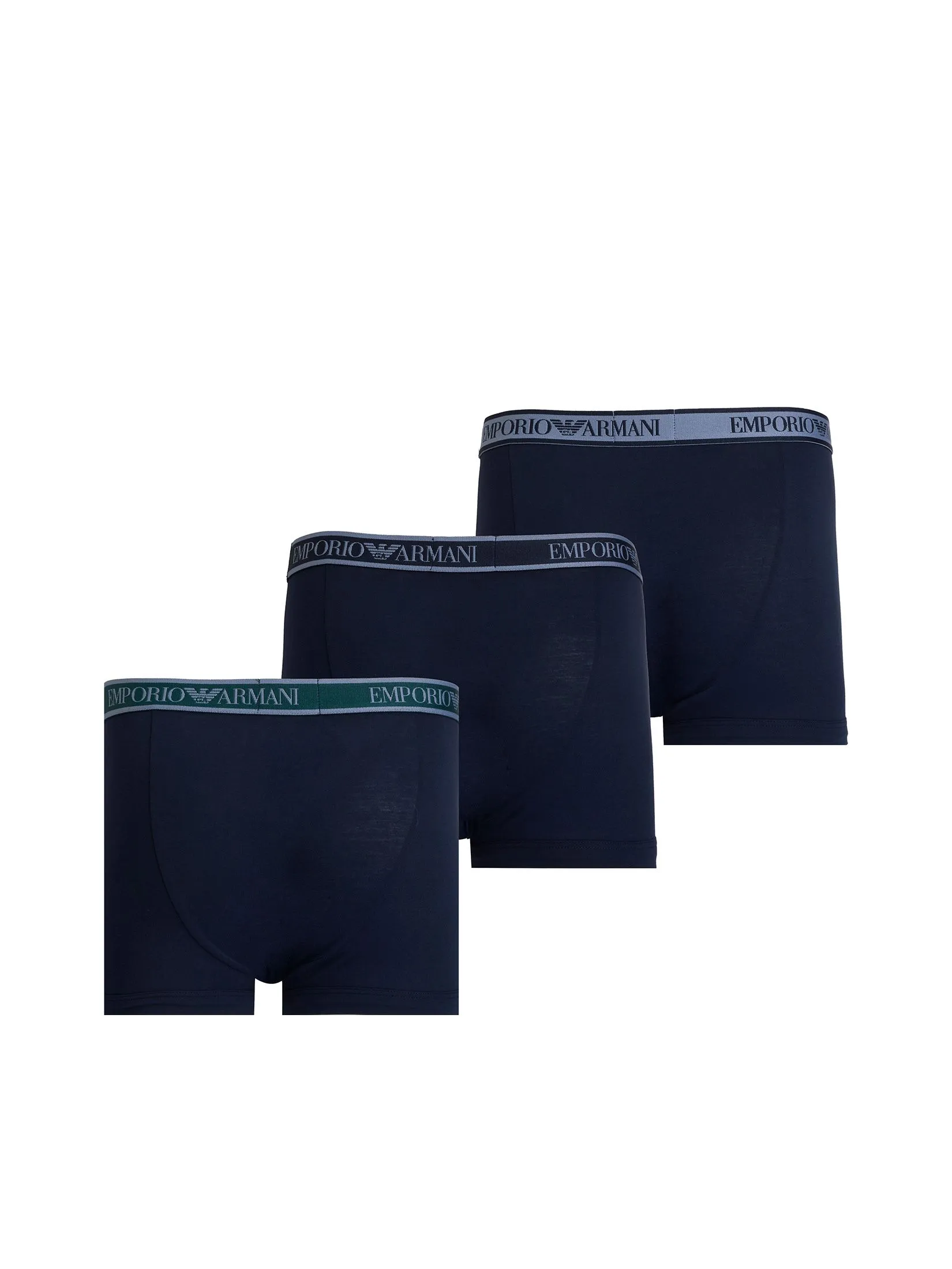 EMPORIO ARMANI Men Trunk 3 Pack FW25 MB254 Ar.Blu/Ar.Blu/Ar.Blu