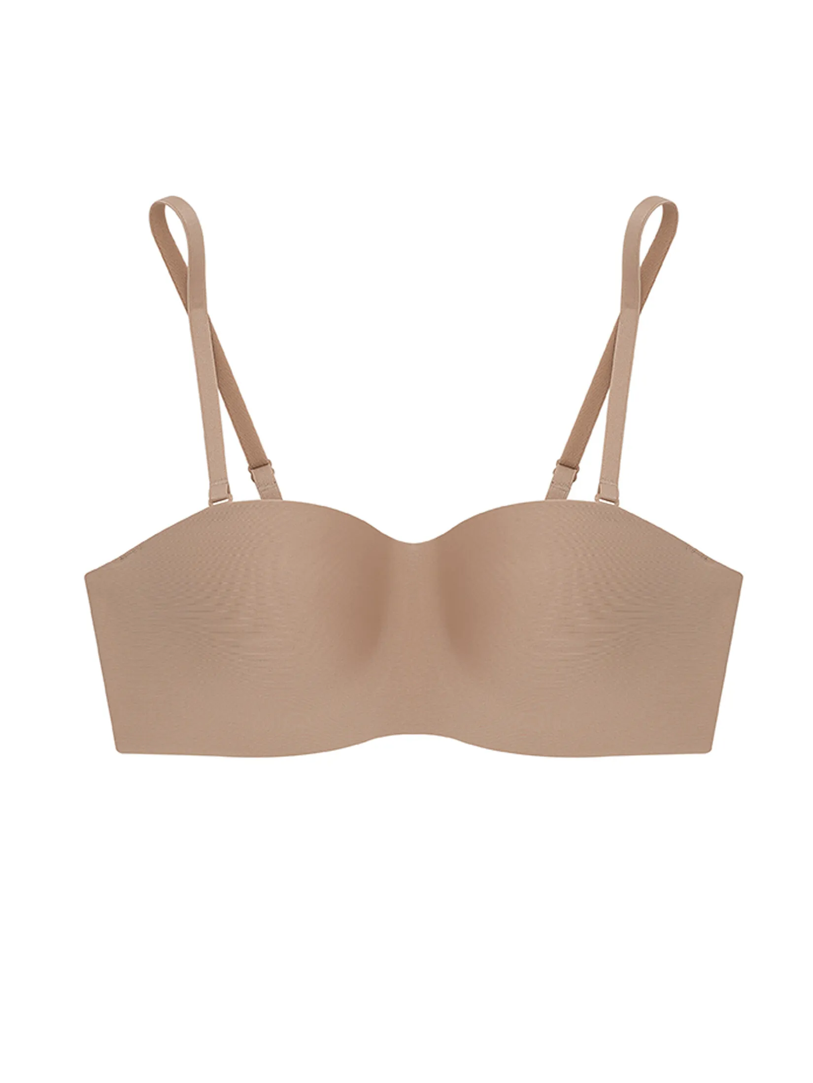 SABINA [Pack 6 Piece] Bra Woman Soft Doomm Wired Strapless - Tan