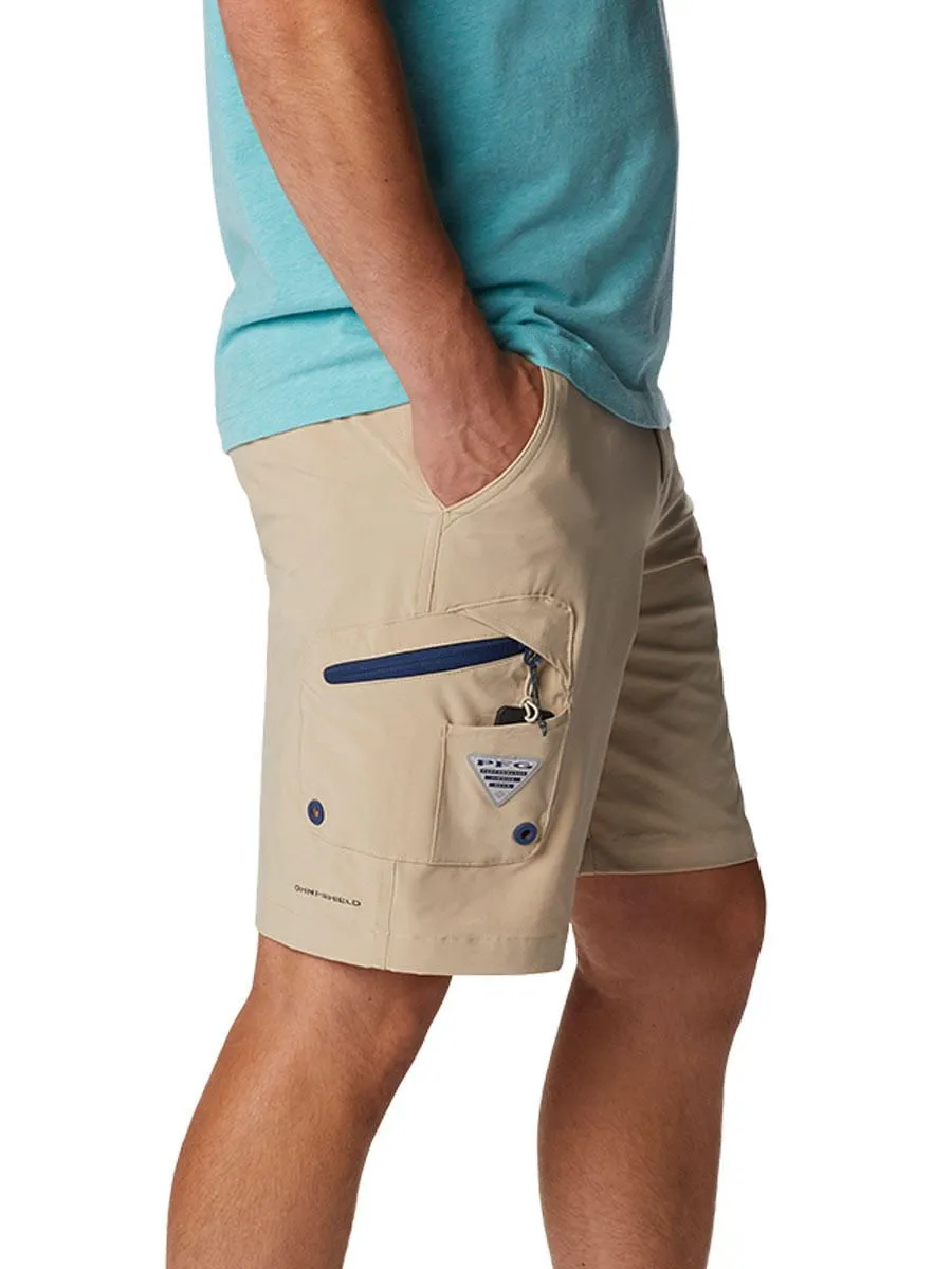 COLUMBIA Men Fishing Shorts PFG Terminal Tackle™ Brown - CO399AP917DVTH