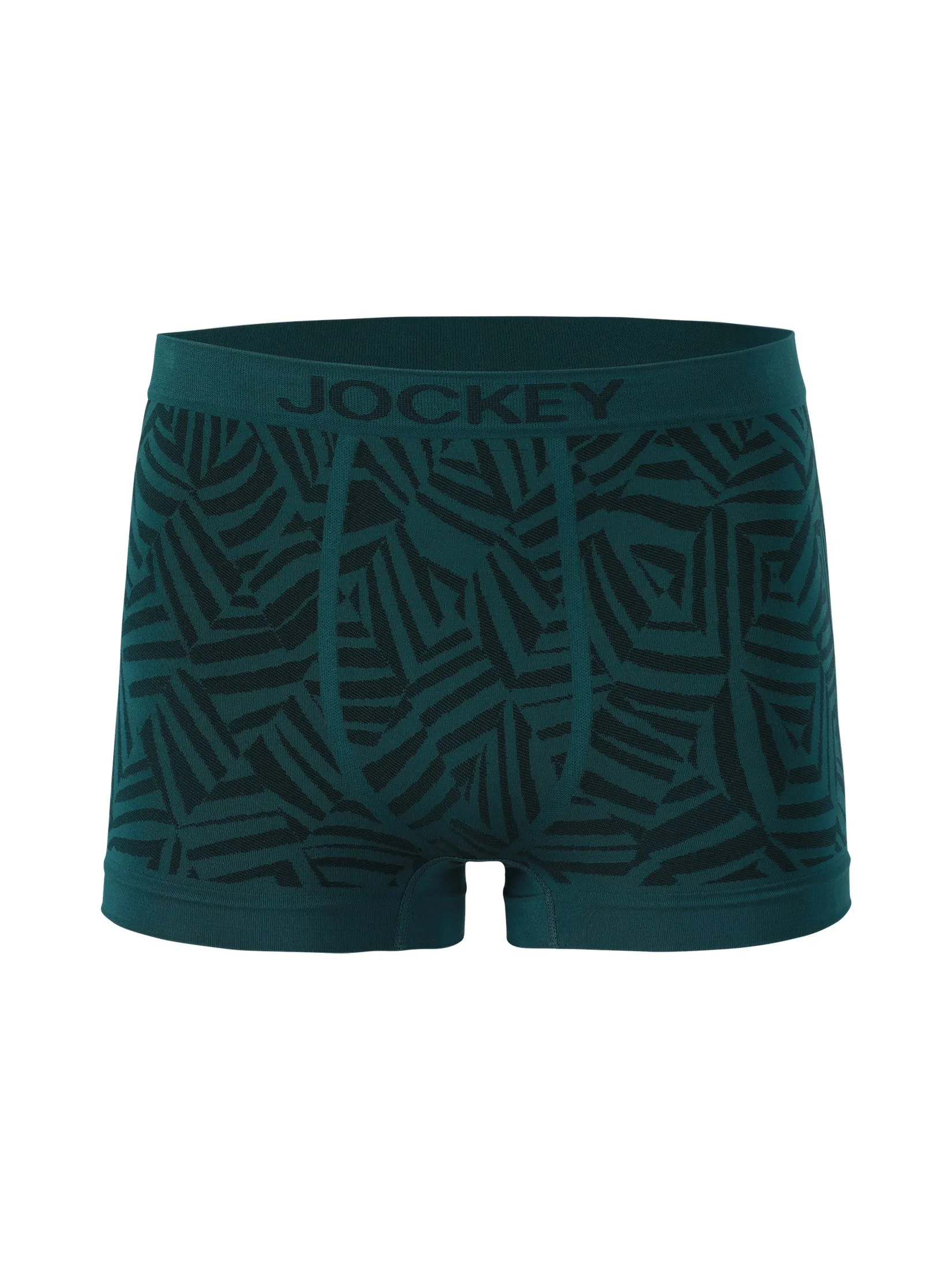 JOCKEY UNDERWEAR Men's SEAMFREE FASHION TRUNKS GREEN