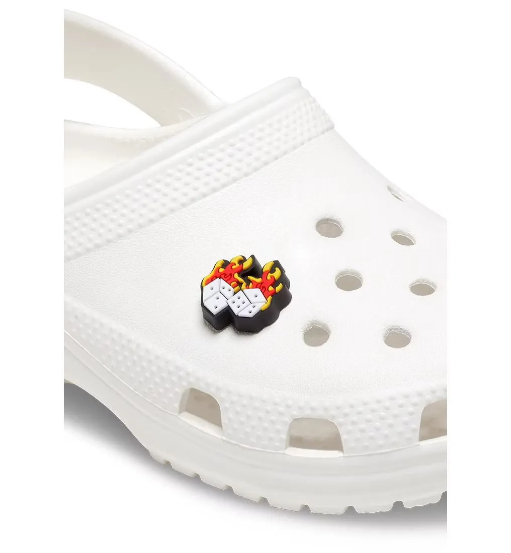 CROCS Jibbitz Shoes Charm Dice on Fire Multi Color - CR024AC080CTTH