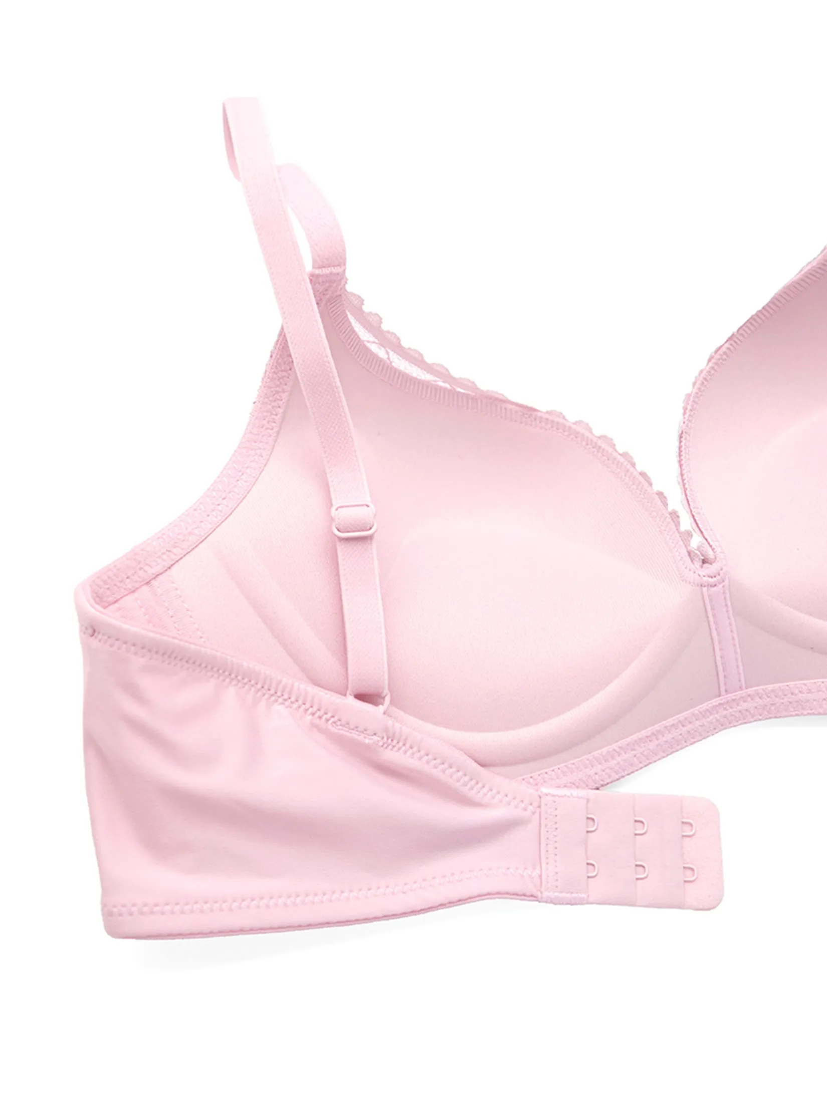 SABINA Modern V Woman Wireless Bra - Light Pink
