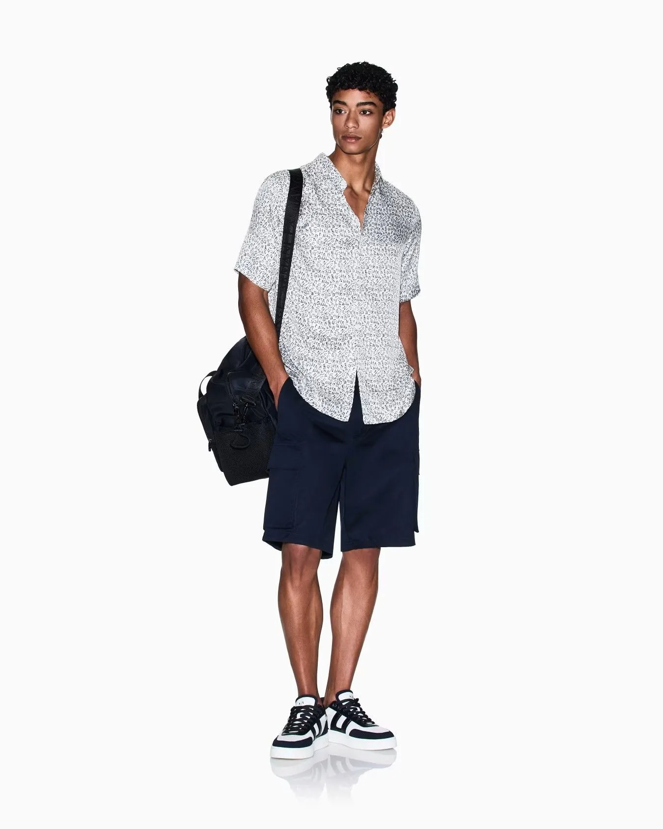 ARMANI EXCHANGE Shorts Male XM000944-AF11882-UB101 Navy Blue
