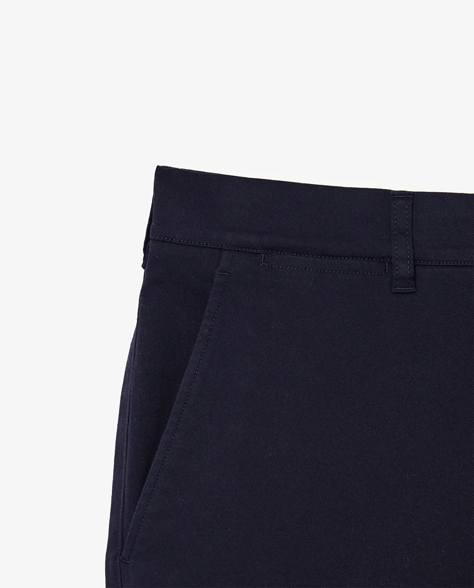 LACOSTE Men’s New Classic Slim Fit Stretch Cotton Trousers Blue