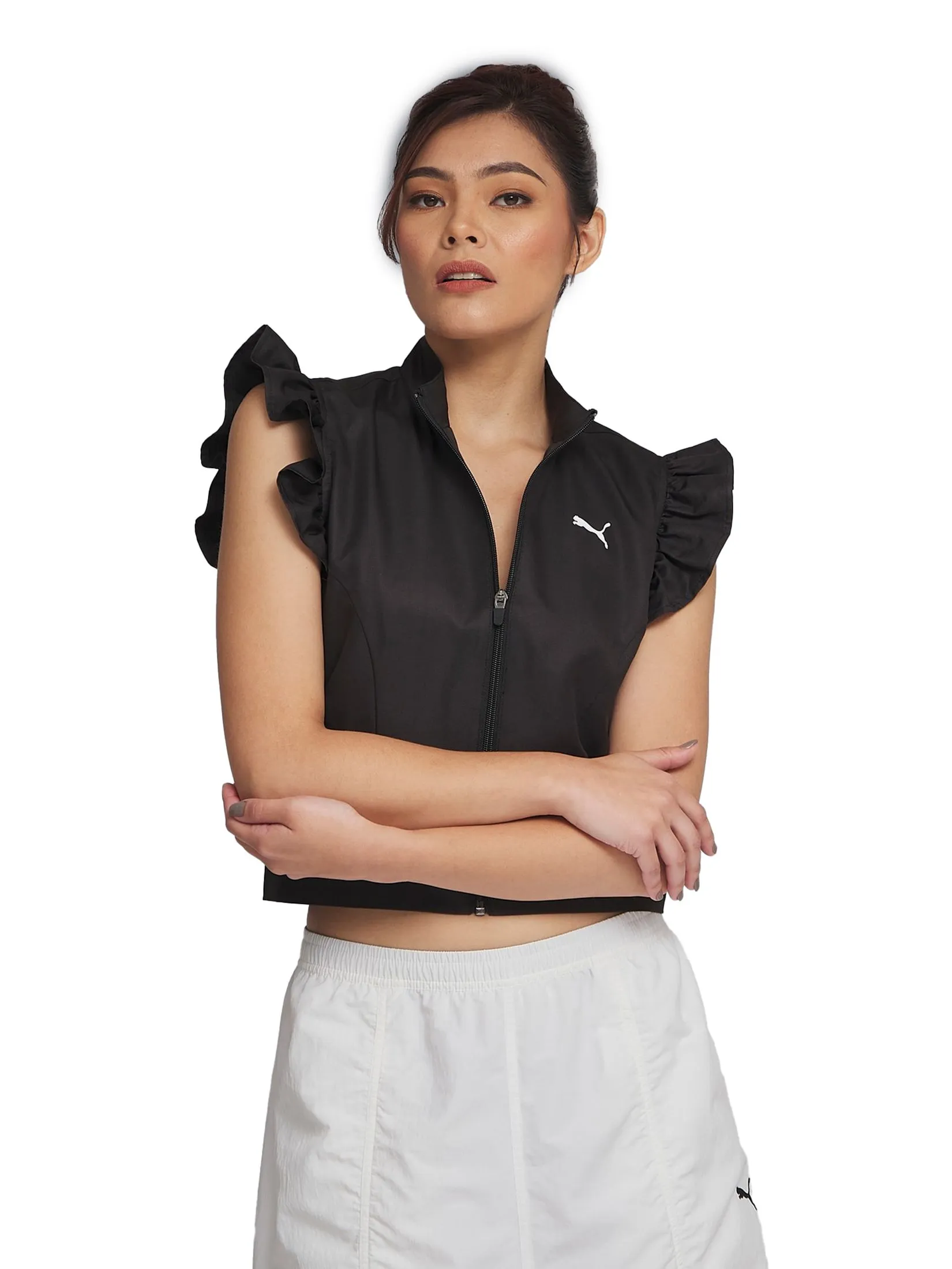 PUMA Women Vest Dare To Lightweight Padded Puma Black