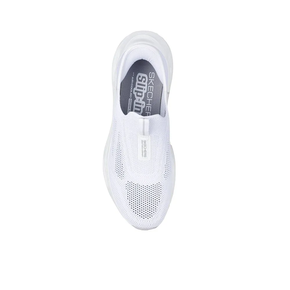 SKECHERS Men Running Shoes Slip-ins®: Max Cushioning® Glide-Step® - Euclid White - SK108SH659EMTH