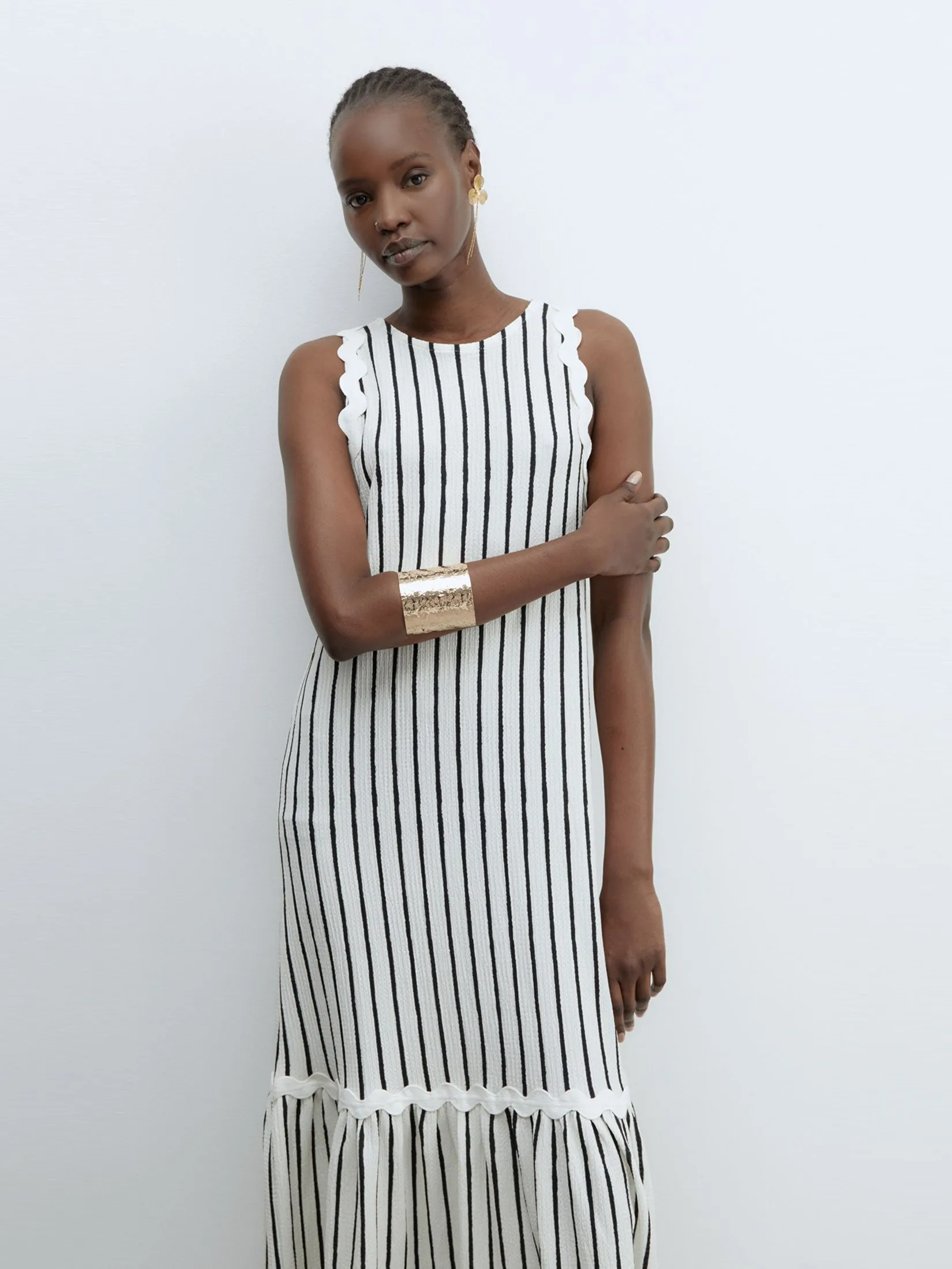 SFERA Women Dress Wavy Bambula