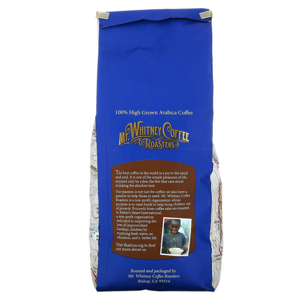 Mt. Whitney Coffee Roasters, Organic Peru, кофе из цельных зерен, средней обжарки, 907 г (32 унции)