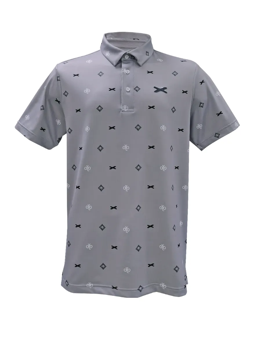 XOLO Grey MEN XOLO ICONIC POLO (040083)