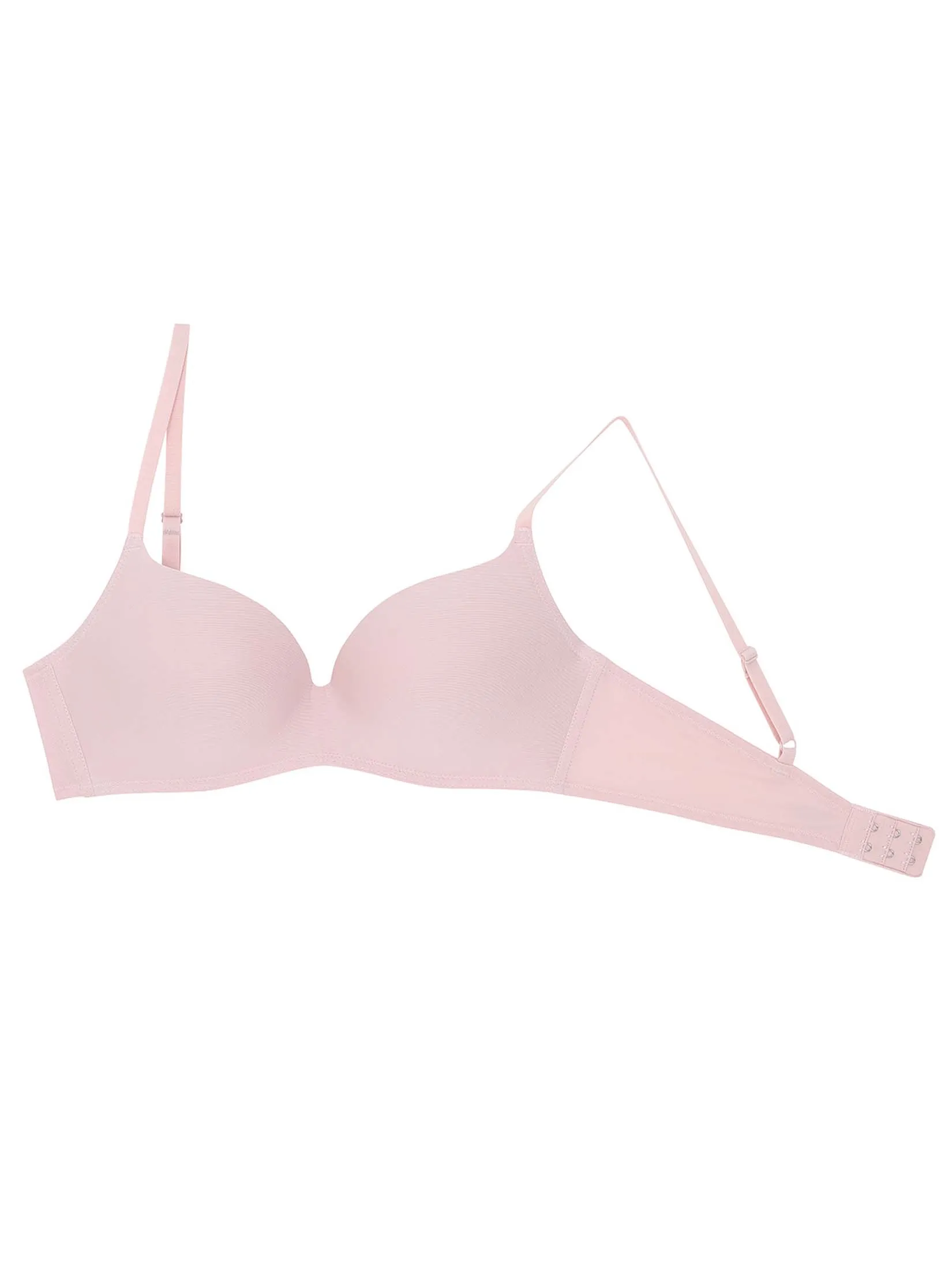 WACOAL Women Surprise Wireless Push Up Bra Pink