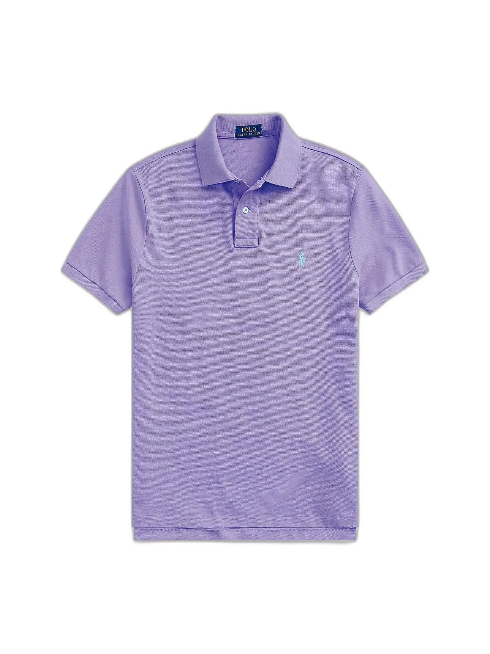 POLO RALPH LAUREN Polo Ralph Lauren POLO-Custom Slim Fit Mesh Polo Shirt MNPOKNI1N820504 500 PURPLE