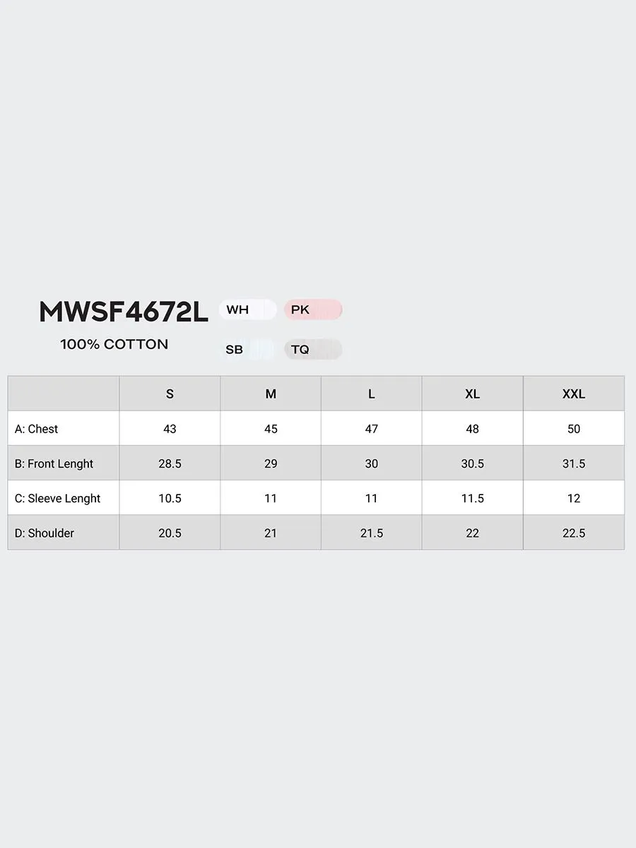 OASIS Men's Short sleeve Shirt Pink