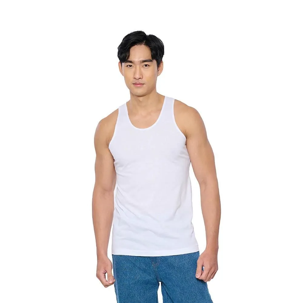 DOUBLE GOOSE White Double Goose Singlet Classic Pack 6.