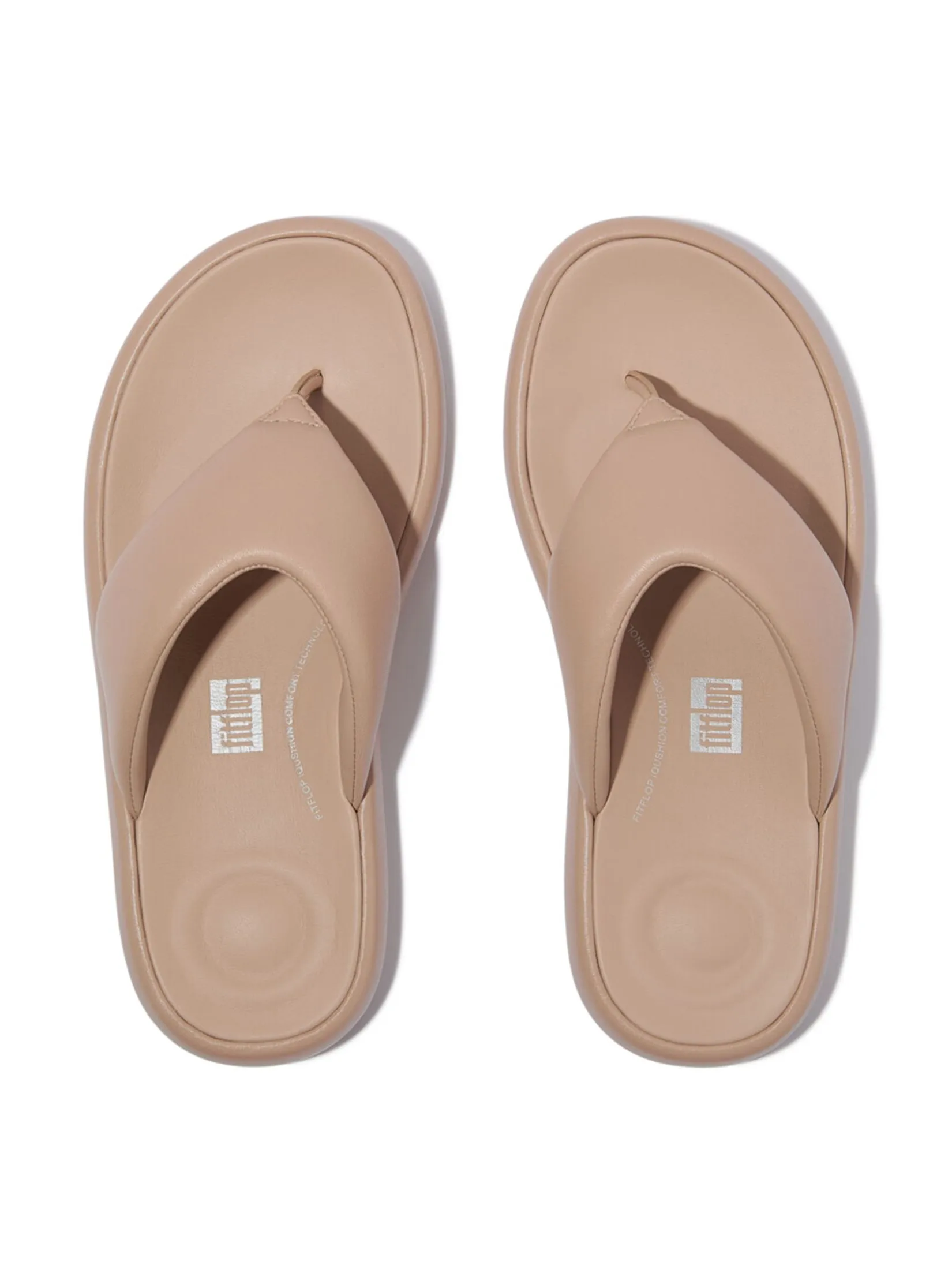 FitFlop™ WOMEN'S iQUSHION D-LUXE PADDED T/P BEIGE
