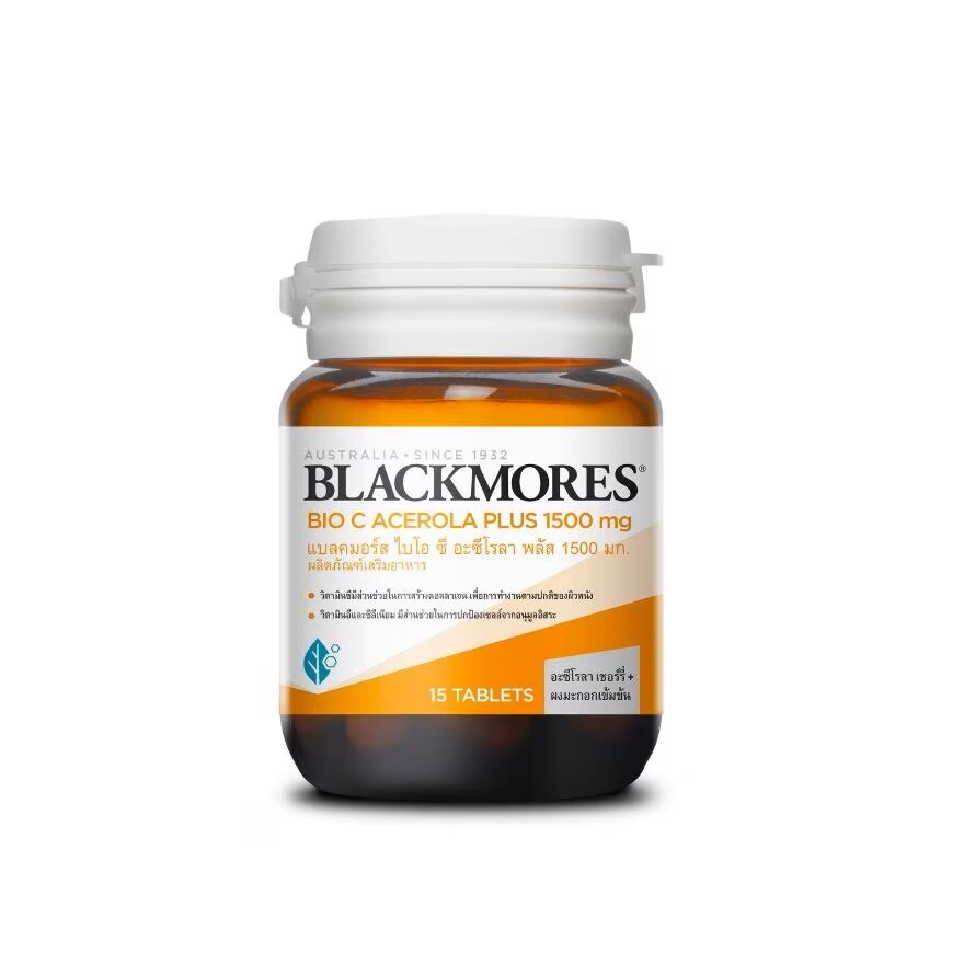 Blackmores Bio C Acerola Plus 1500 mg. 15 tablets
