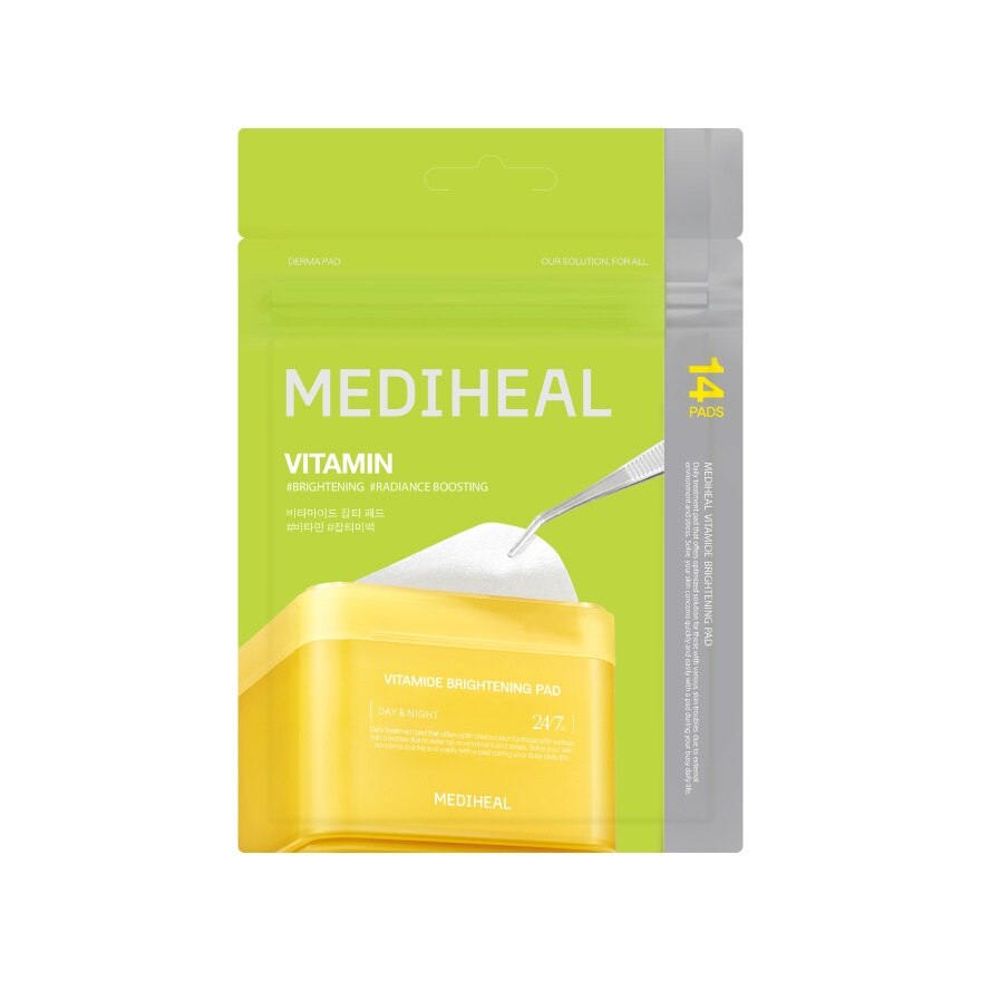 Mediheal Pad Vitamide Brightening 14'S - Yellow