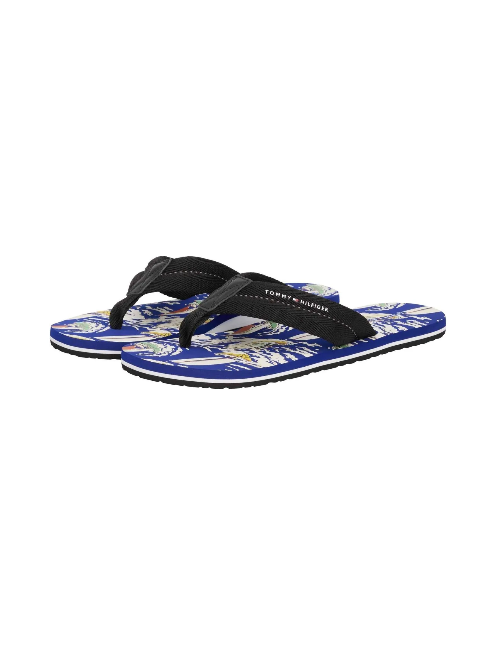 TOMMY HILFIGER Men FLIP FLOP BLUE