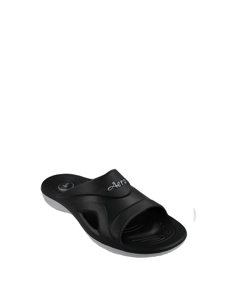 AEROSOFT Men Sandals M0221 - Black