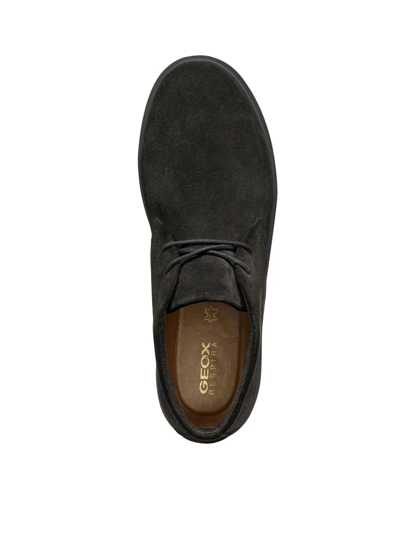 GEOX Men Leather Shoes U Spherica Ecub-1 Dark Coffee