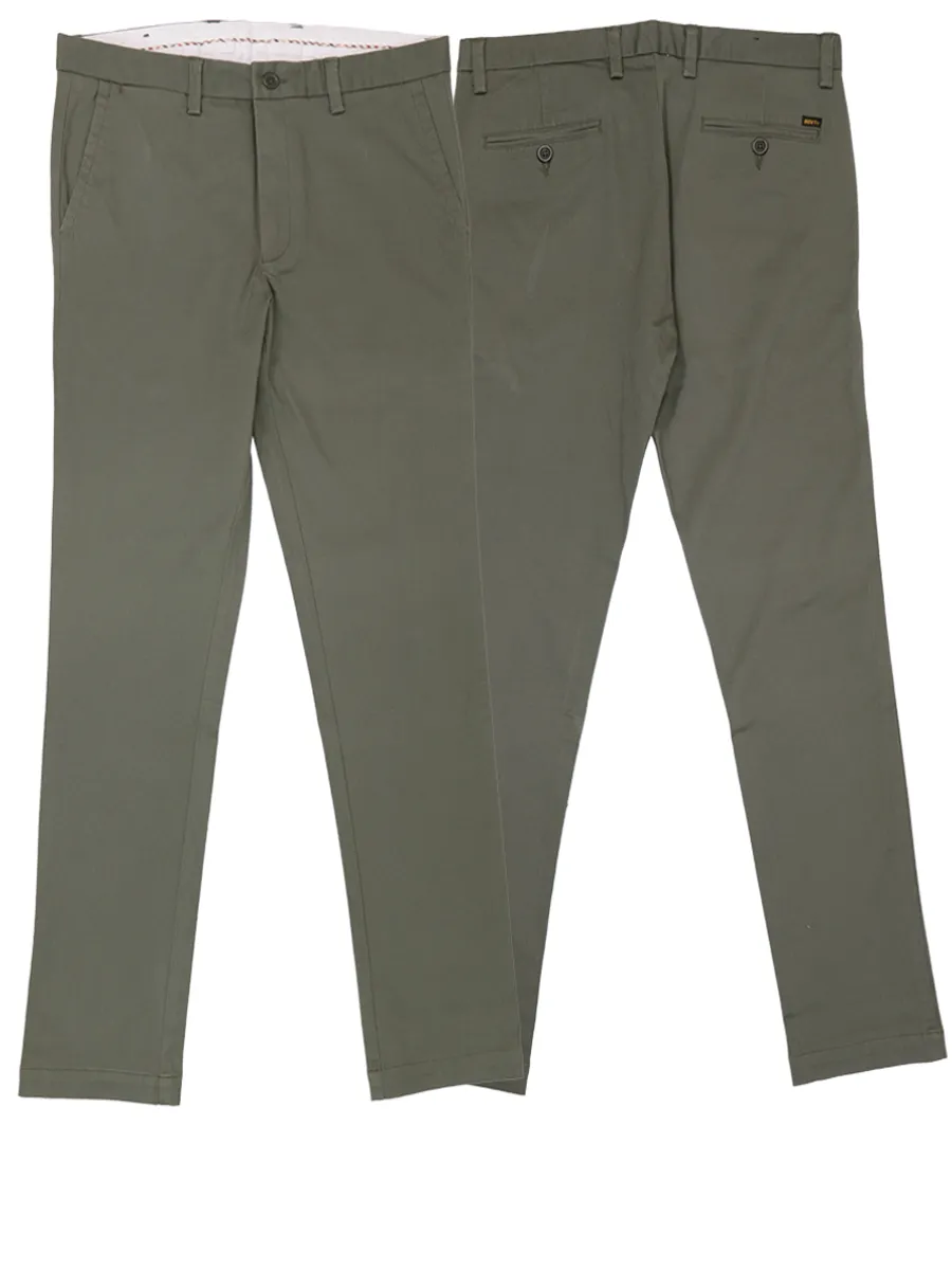 BOVY MEN'S SLAG-CHINO PREMIUMCOTTON GREEN
