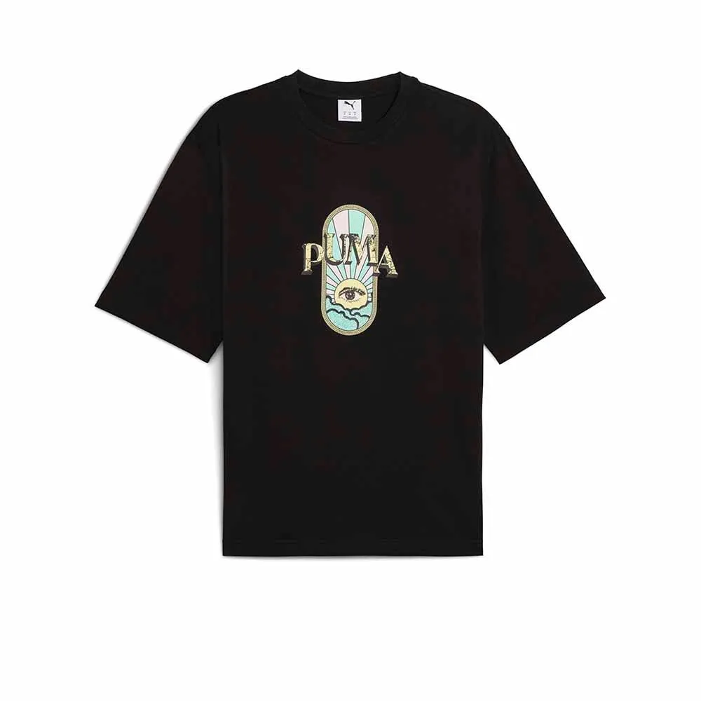 PUMA House of Graphics Men T-Shirt Black - PU097AP041EOTH