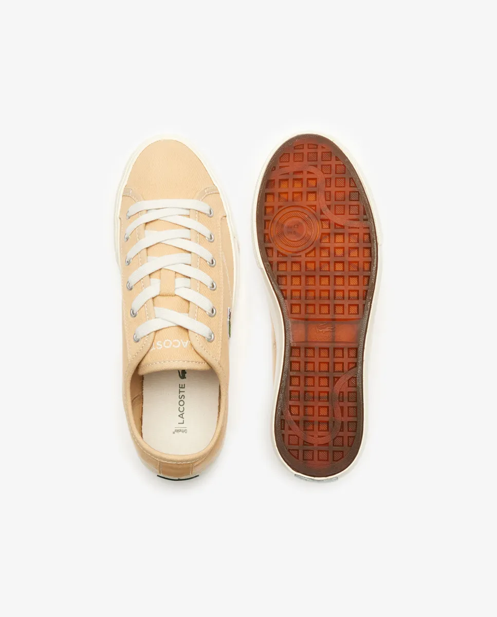 LACOSTE Men’s Backcourt Trainers Beige