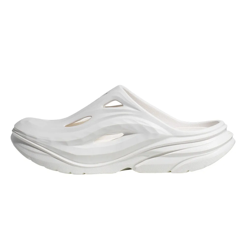 HOKA Ora Recovery Mule Unisex Sandals White - HO229SH131ELTH