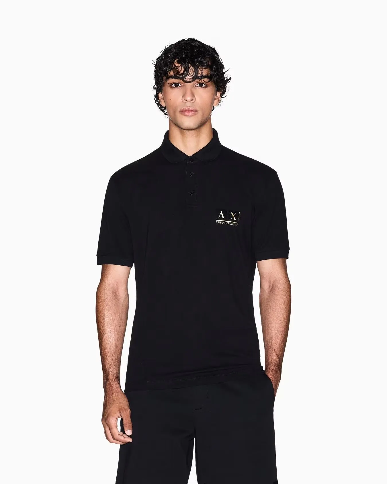 ARMANI EXCHANGE Polo Male XM001885-AF13026-MC004 Black