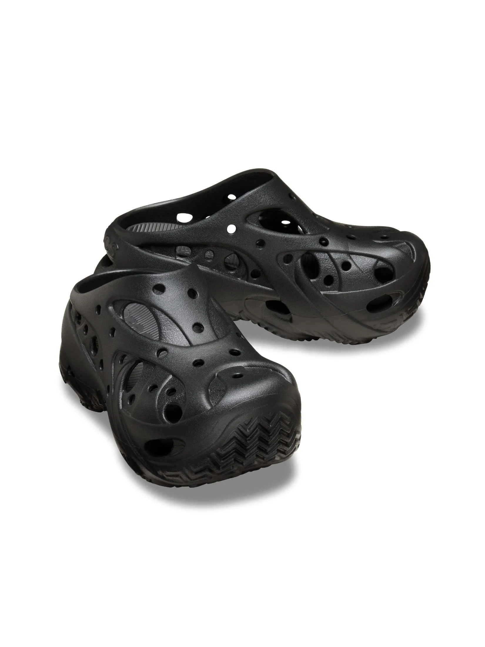 CROCS WOMEN'S CAGED CLOG - BLACK