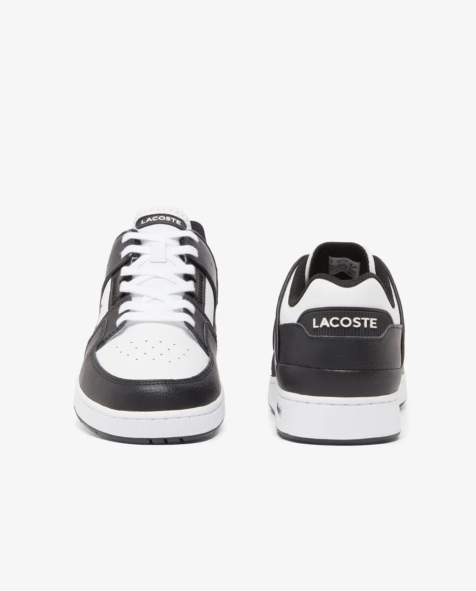 LACOSTE Men’s Court Cage Leather Sneakers Black