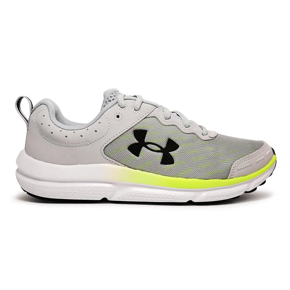 UNDER ARMOUR Charged Assert 10 Men Running Shoes Grey - UN127SH906ENTH