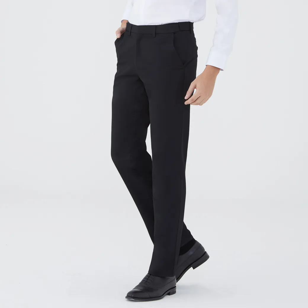 ARROW ARROW EASY MOVE BUSINESS PANTS SLIM FIT BLACK MECM8A6BL