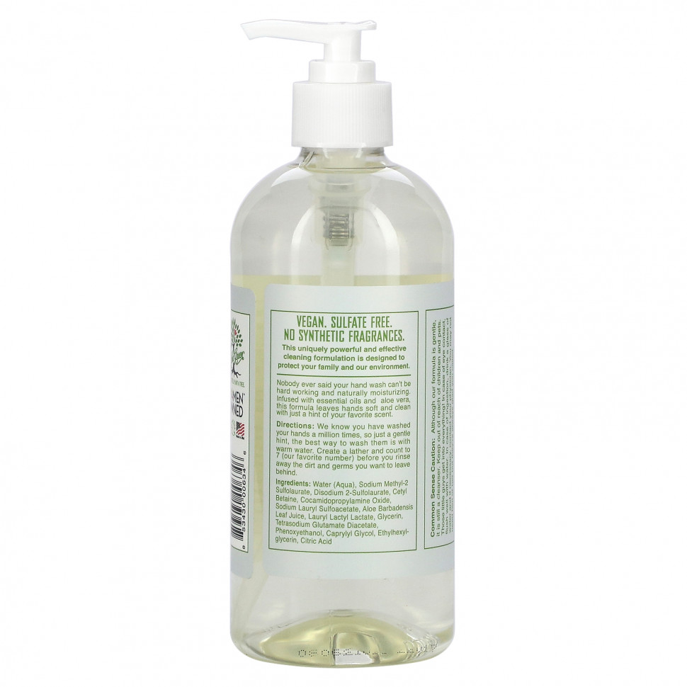 Rebel Green, Мыло для рук Fresh & Clean, без запаха, 500 мл (16,9 жидк. Унции)