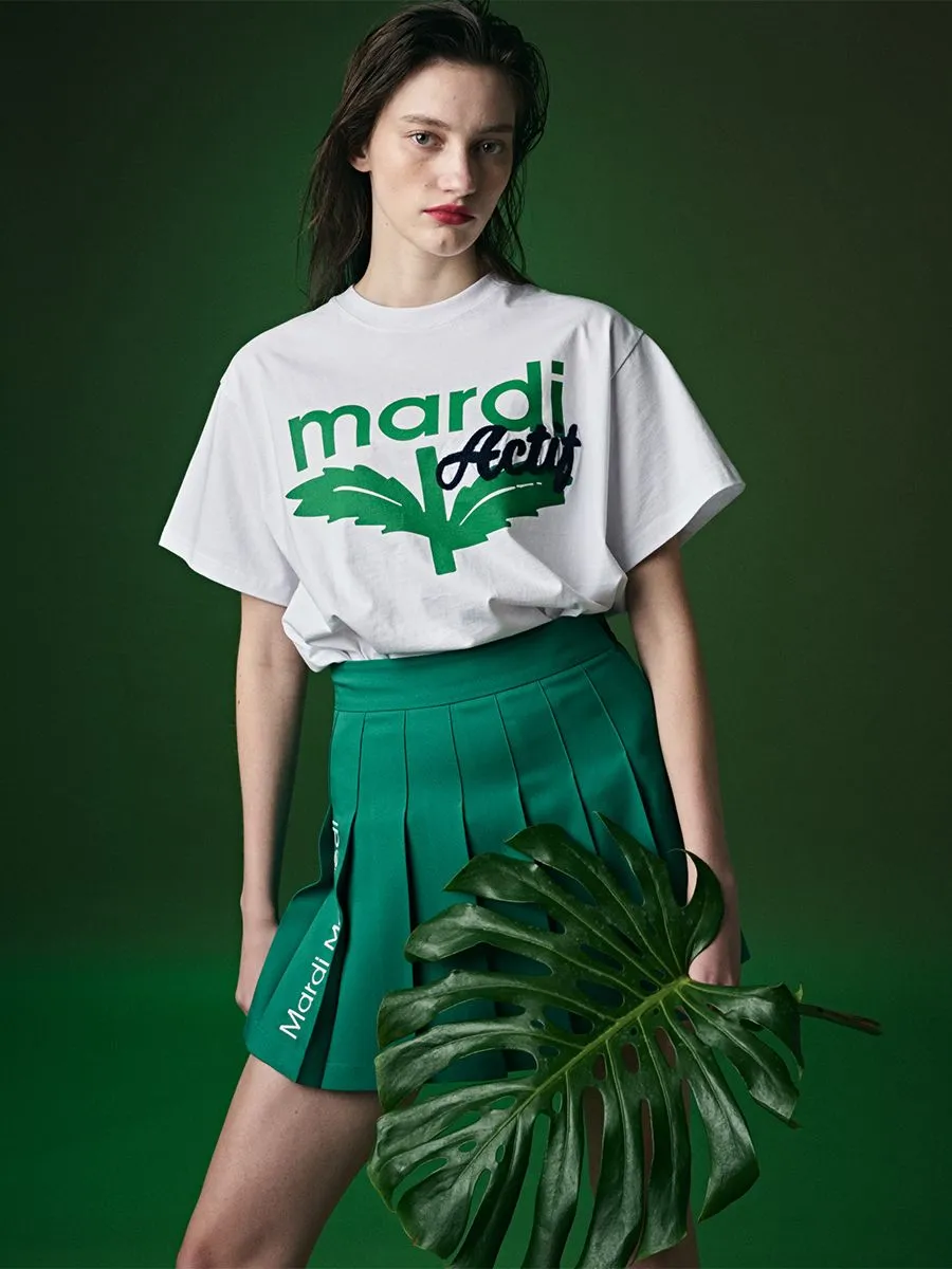 MARDI MERCREDI ACTIF T-Shirt Actif Bloommardi White Navy F