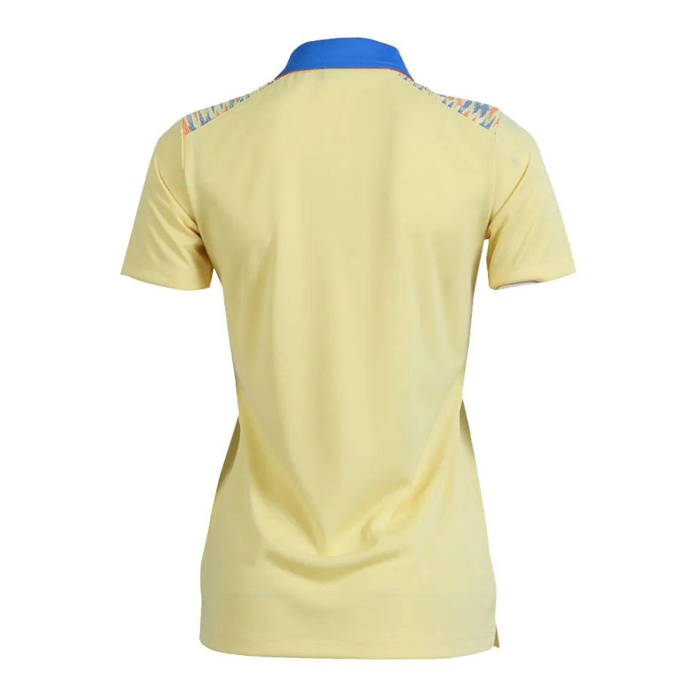 GRAND SPORT Yellow Women's polo shirt (012776)