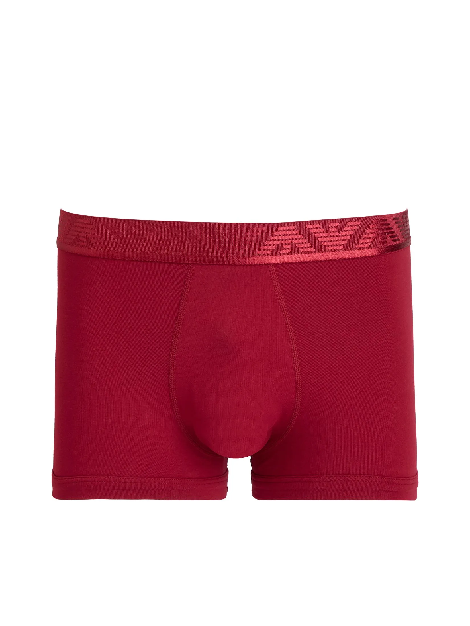 EMPORIO ARMANI Men Trunk 3 Pack FW25 M5058 Rhubarb/Black/Ar.Blu