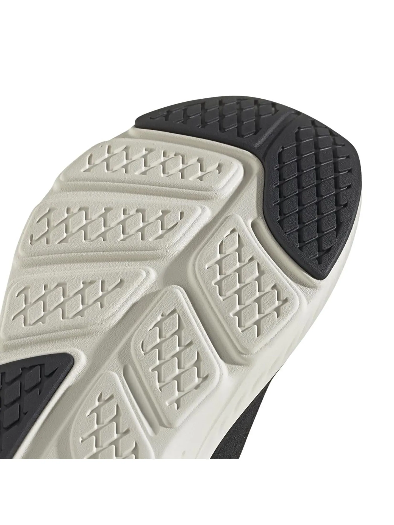 ADIDAS Men Sneakers Cloudfoam Go Lounger Core Black / Better Scarlet / Off White