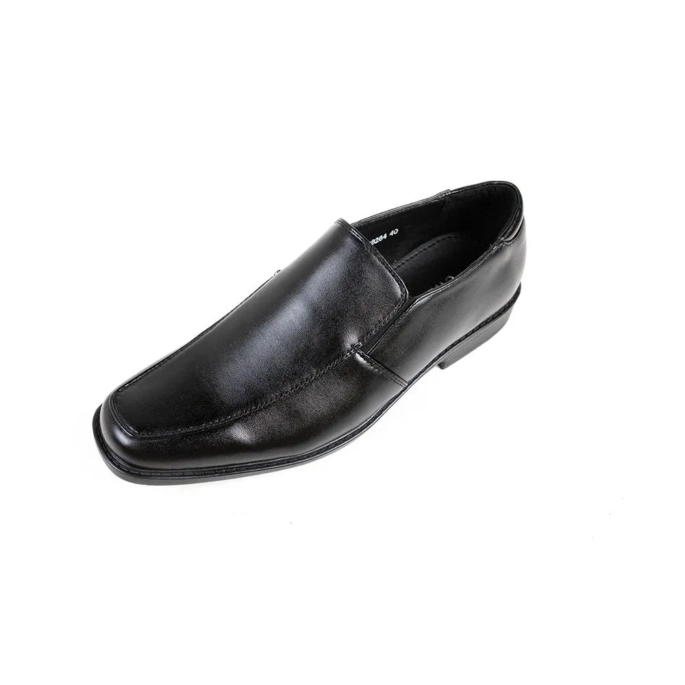 CHARLED Black Formal PU Shoes  RB8264