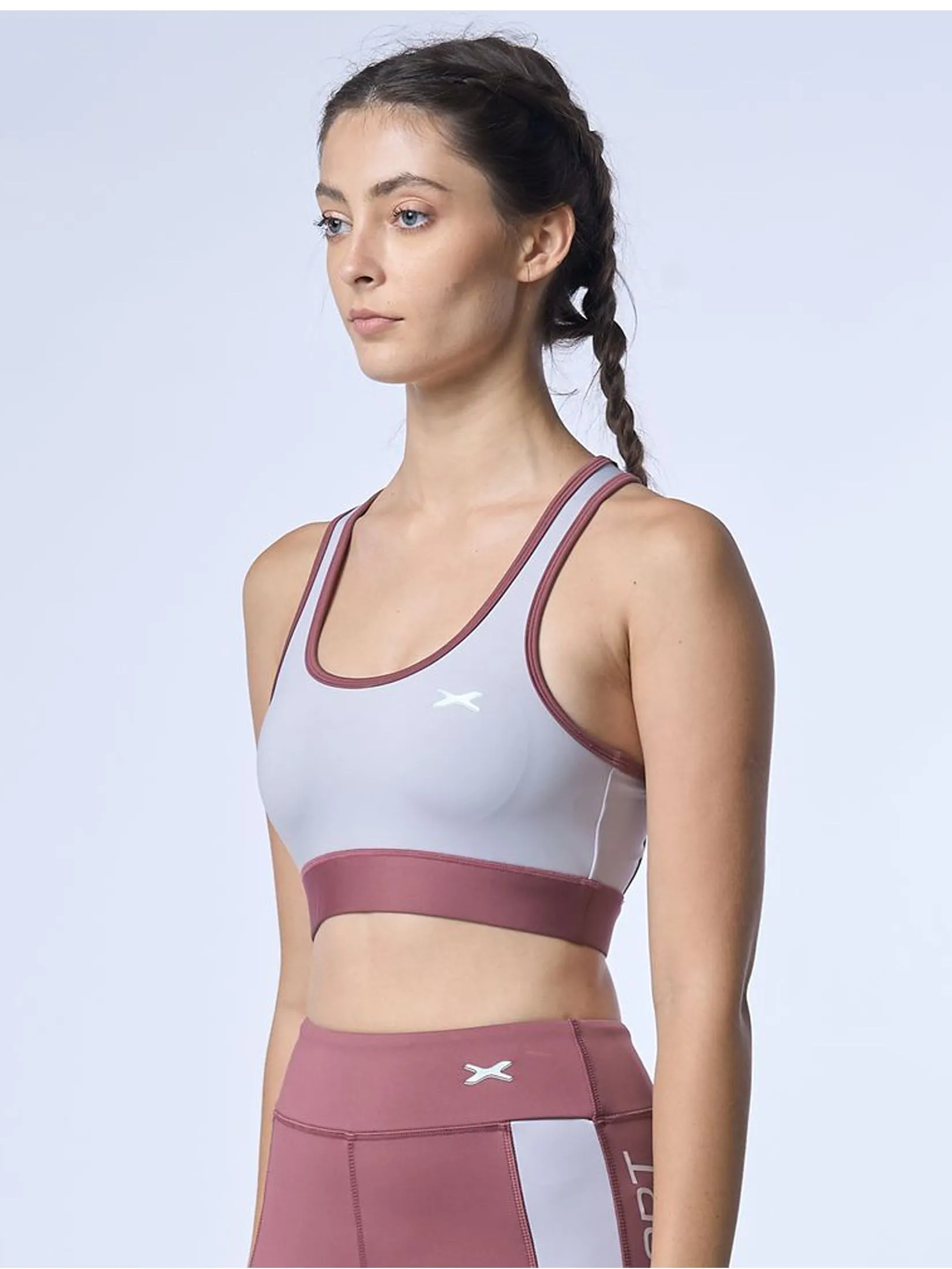 XOLO Grey Women VIGOR SPORT BRA (040114)