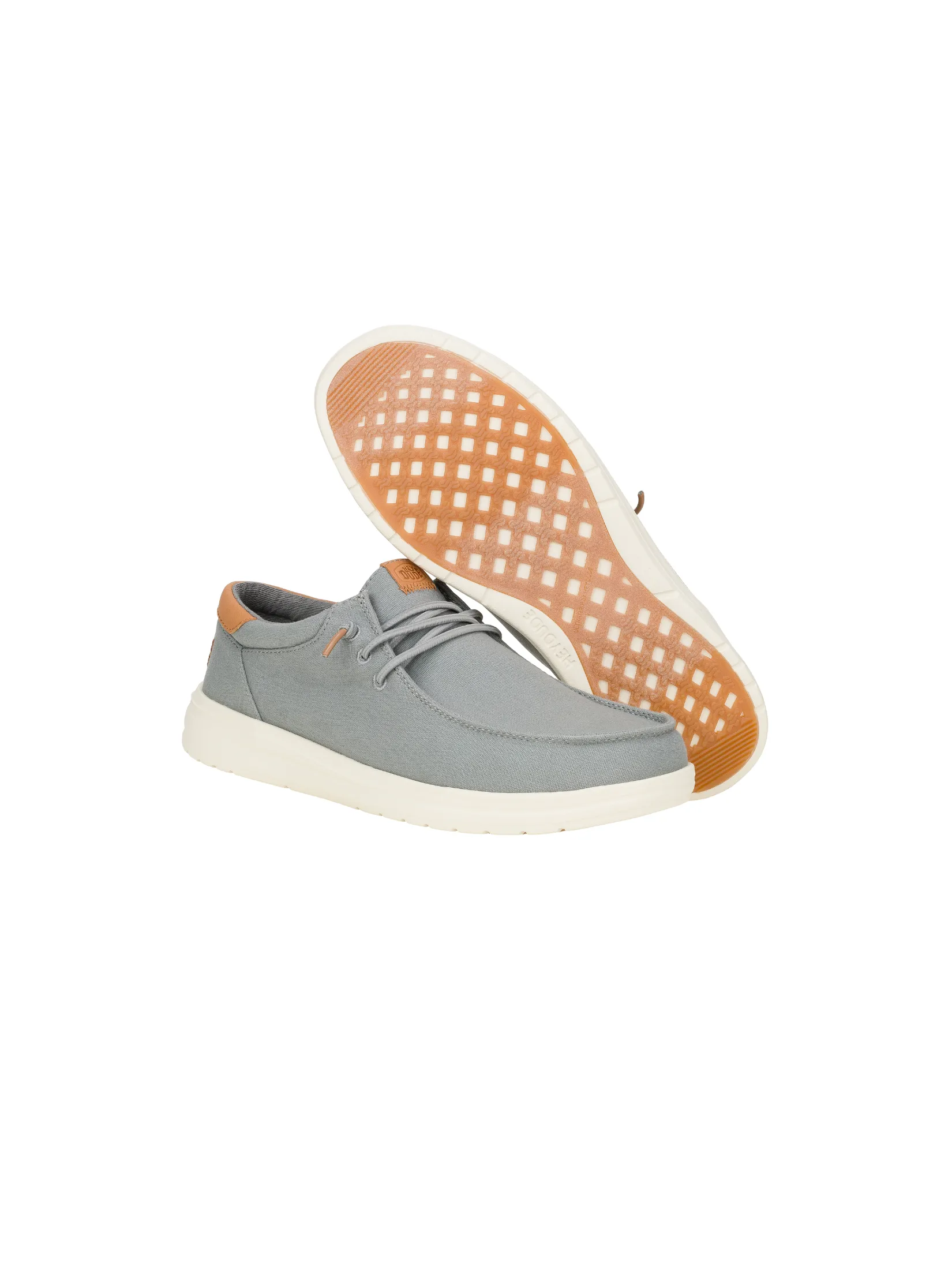 HEYDUDE PAUL CANVAS - MONUMENT GREY