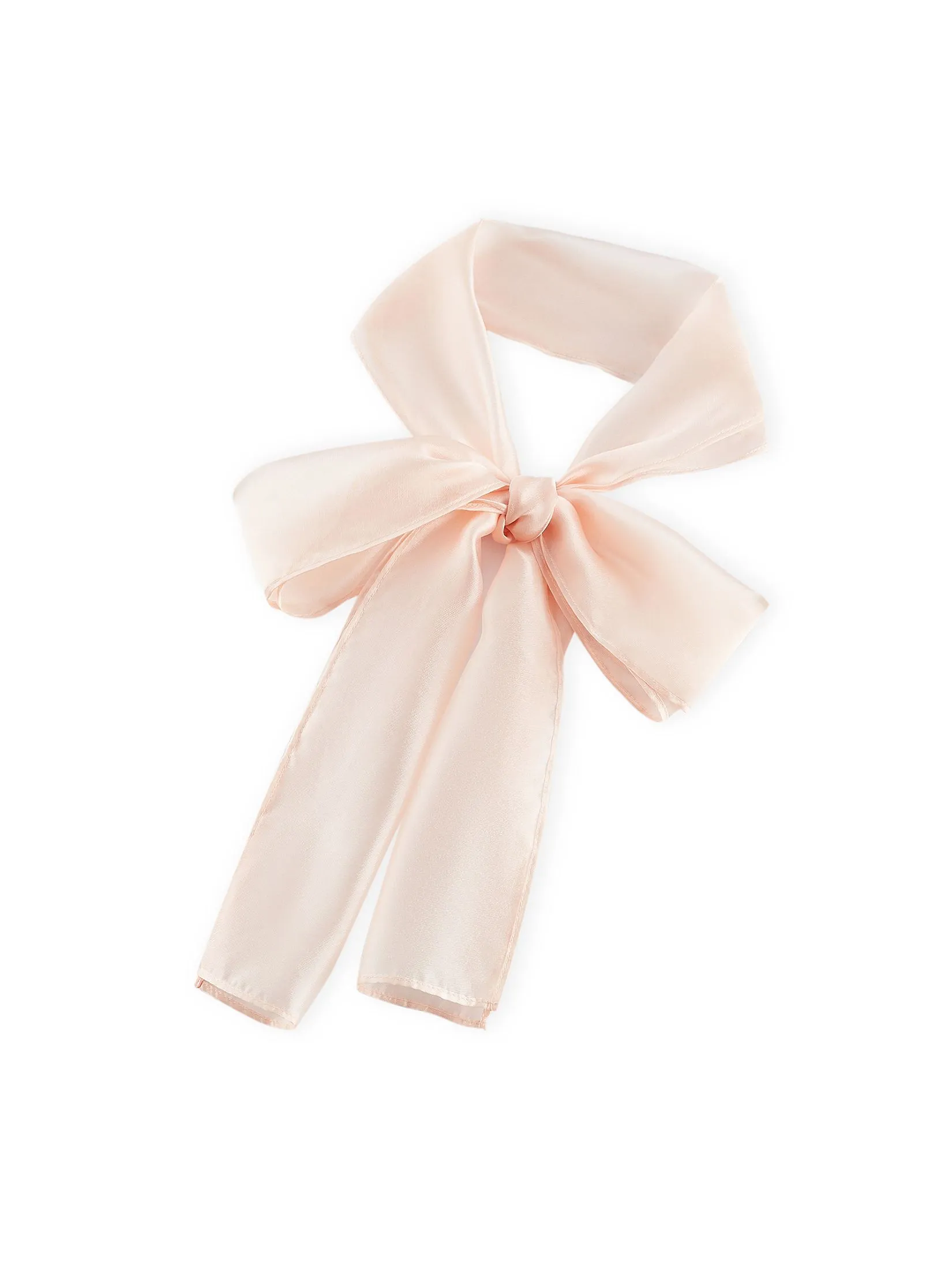 G2000 Women Clothing Satin Blouse With Detachable Bow  Regular Fit - pink