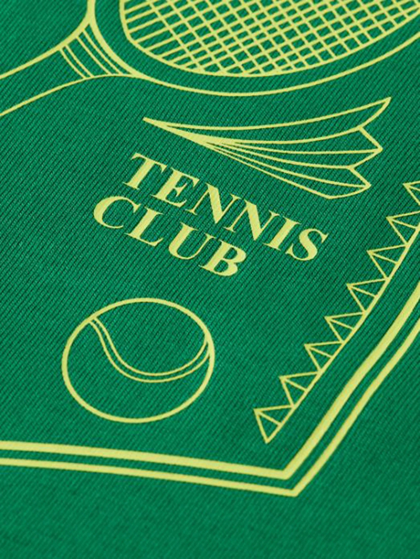 SCOTCH&SODA Women T-Shirt Tennis Artwork Regular Fit Bright Green