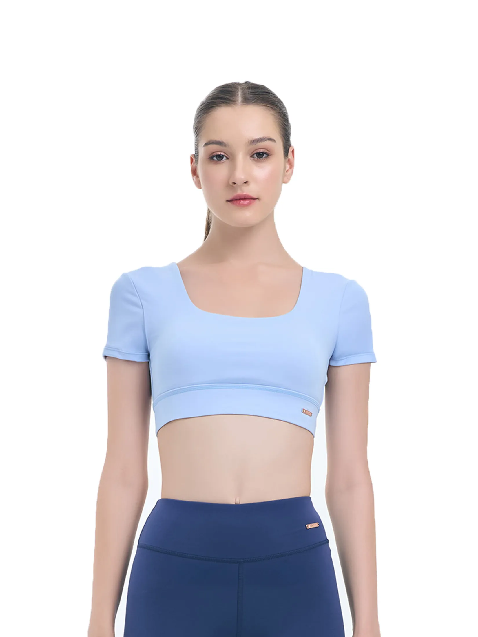 VANESSE Light Blue LADIES CROP BRA (029093)