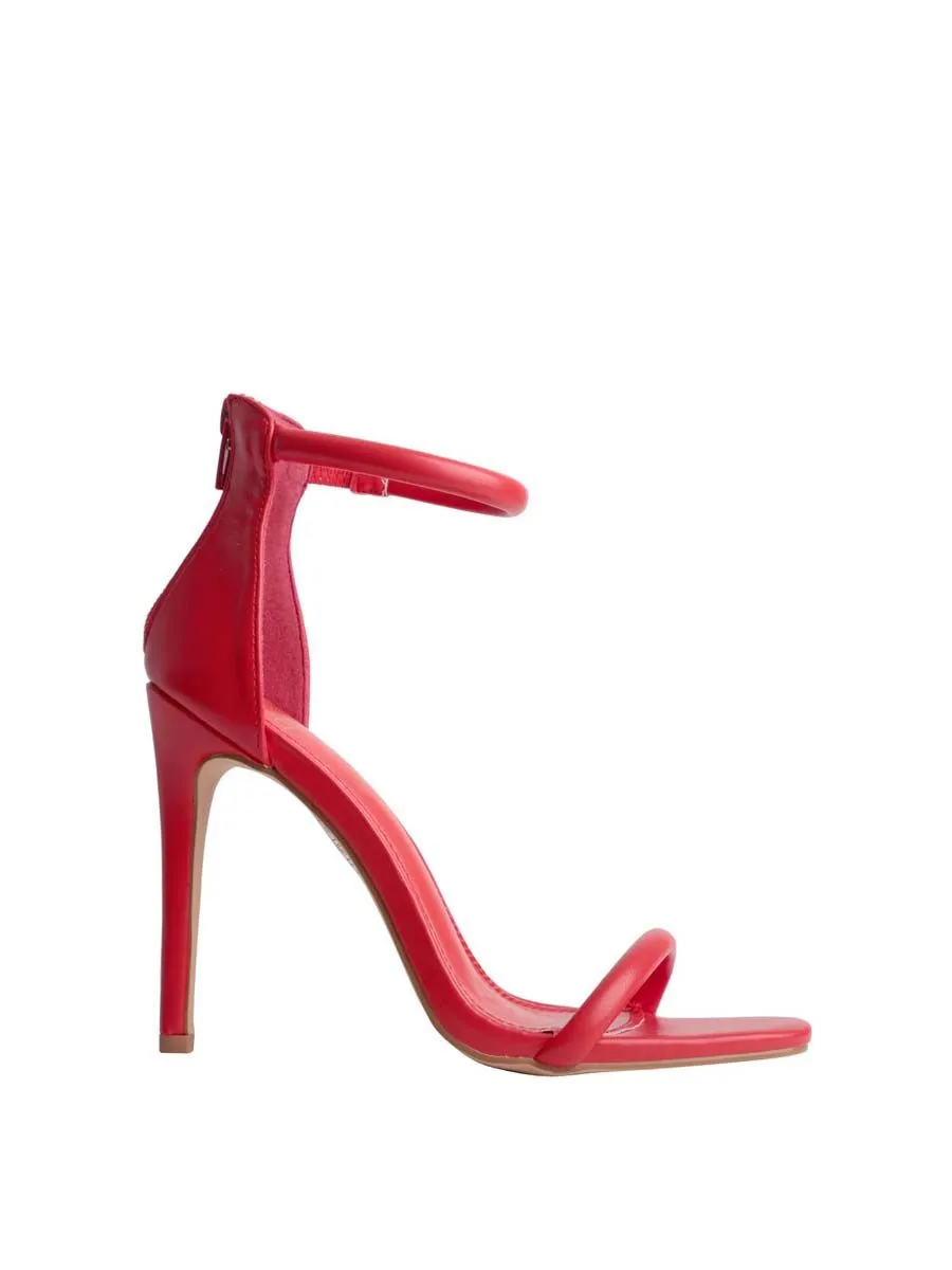 VILLAINS SF ARLENE Women's Heeled Sandals RED