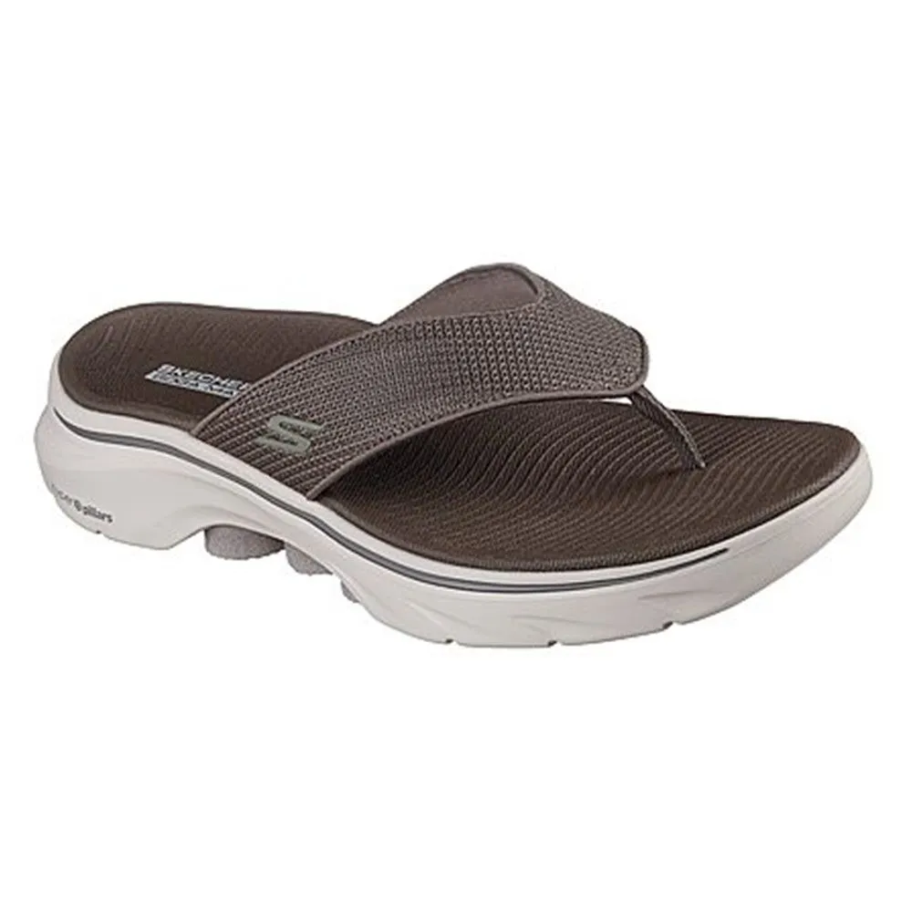 SKECHERS Men Sandals Go Walk 7 Brown - SK108SH361EKTH
