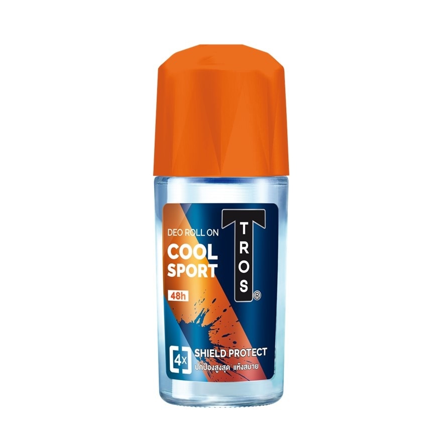 Tros Deo Roll On Cool Sport 45 Ml. โรลออน ระงับกลิ่นกาย
