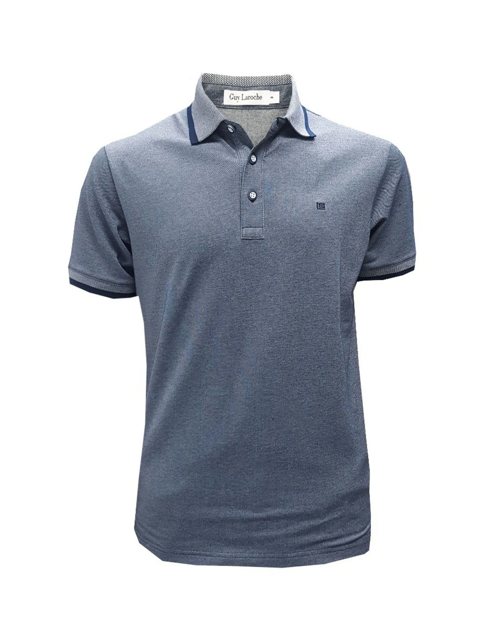 GUY LAROCHE MENWEAR Men's Polo Shirt BKL6300A5NV - Navy