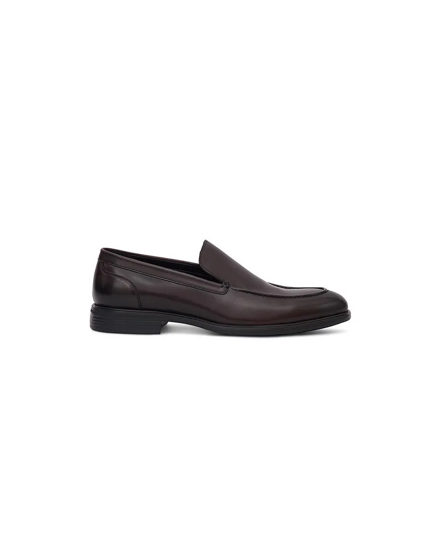 DAPPER DAPPER Plain Toe Loafers Brown Size - 42 EU