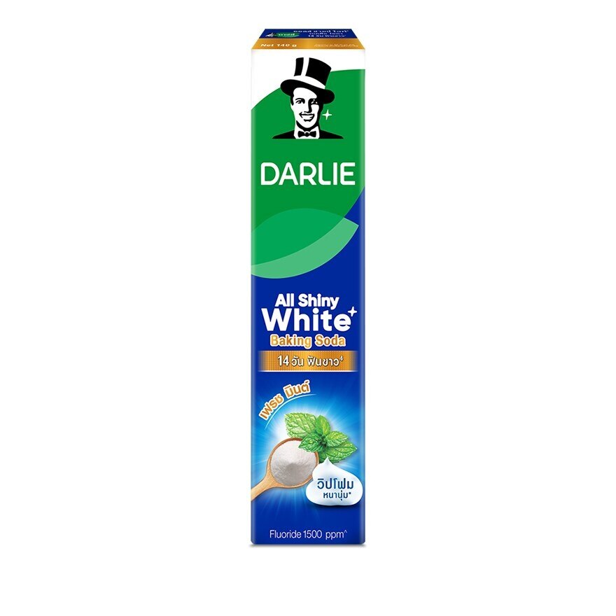 Darlie Toothpaste All Shiny White Baking Soda Fresh Mint 140 G.