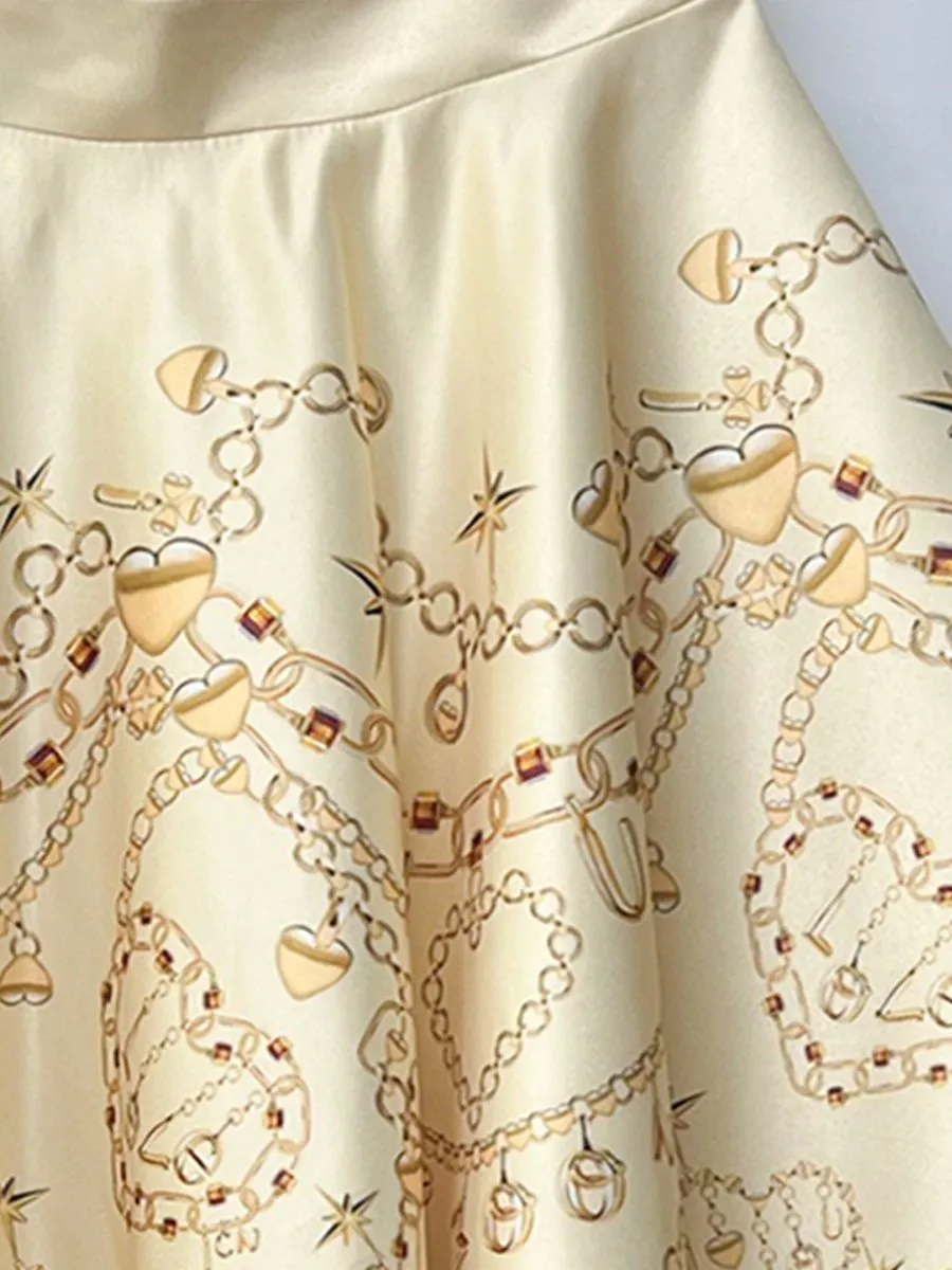 ICONIC WOMAN CREAM MOONSHINE SKIRT